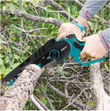 Motosierra Power-Tools Inalámbrica ( 2 baterías) + Repuestos