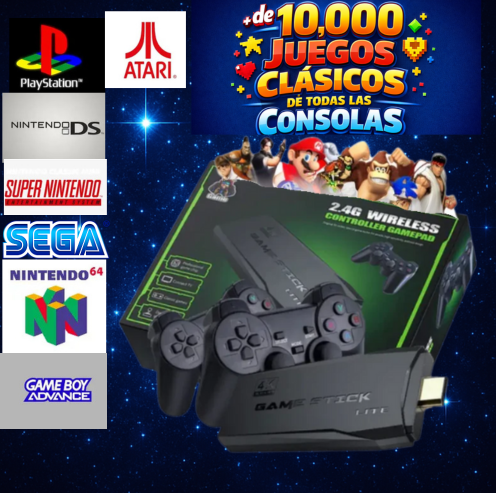 Mini Consola inalámbrica 9 consolas en 1