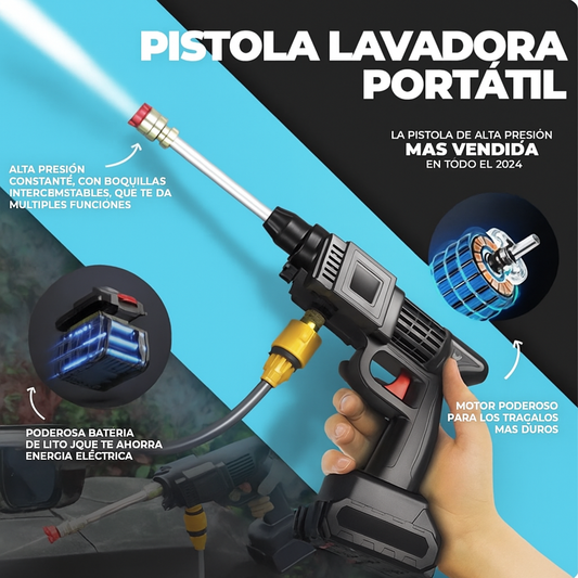 Hidrolavadora UltraMax Multifuncional - con 2 Baterías