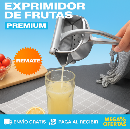 Exprimidor Acero forjado- exprime vida saca todo